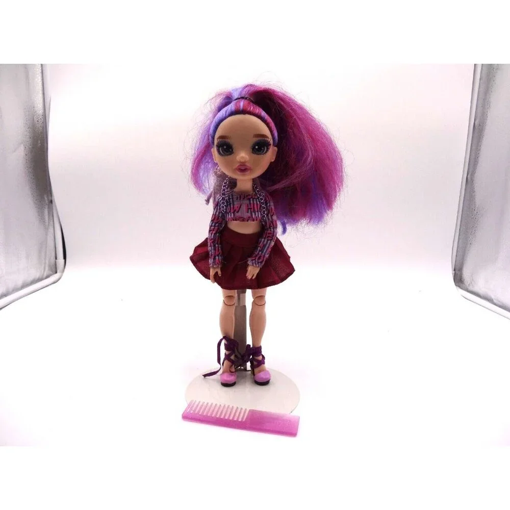 Rainbow High EMI VANDA Doll Dressed Orchid‎ (Deep Purple) Fashion Doll